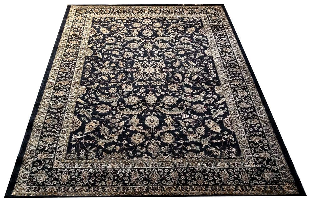 Buy JAHAN RUGS Kashmiri Traditional Silk Carpet Persian Design ...