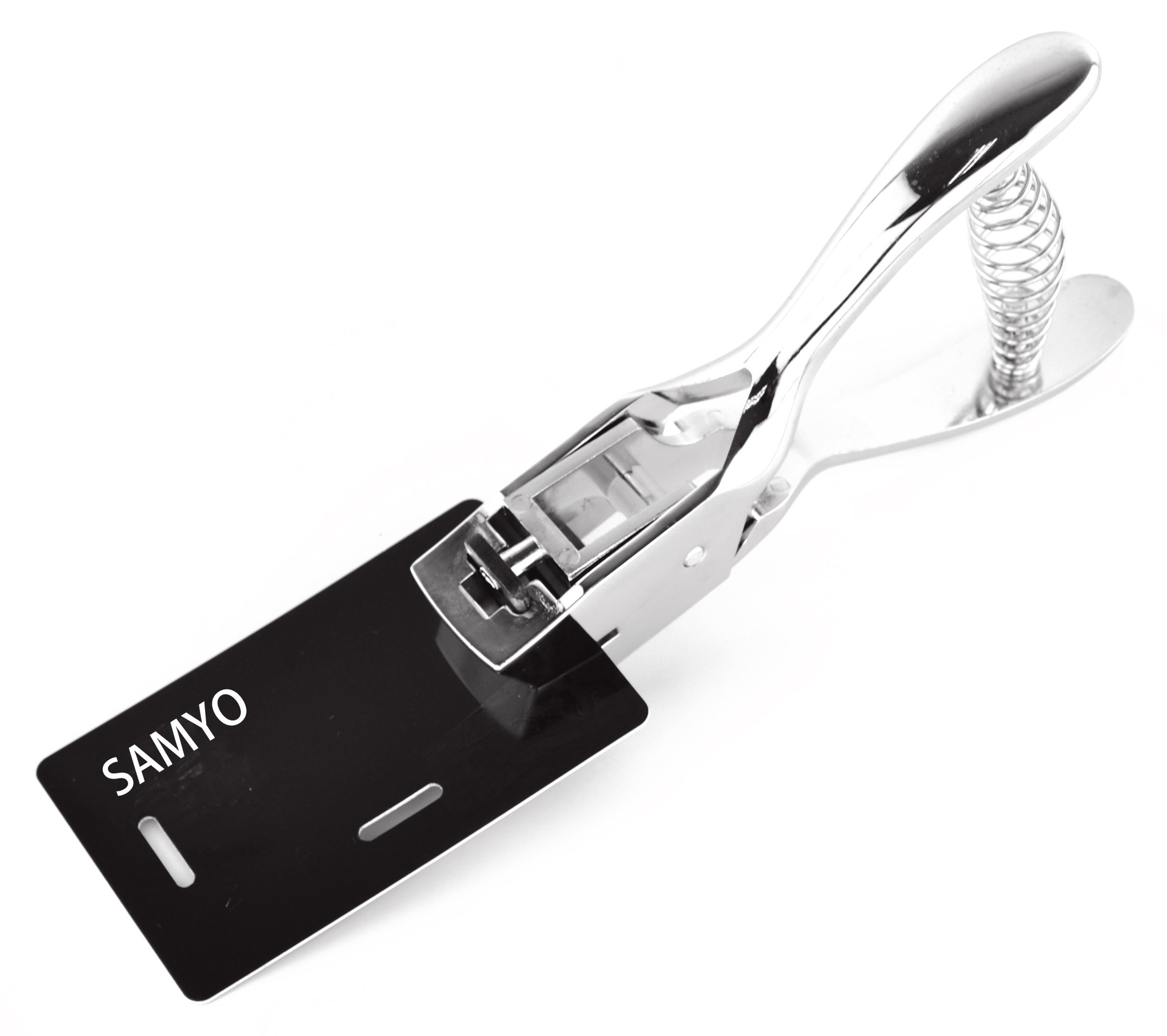 Samyo Hand Held ID Card Slot Hole Punch Metal Puncher Plier Punching