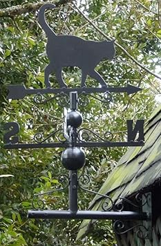 Girouette Chat Amazon Fr Jardin