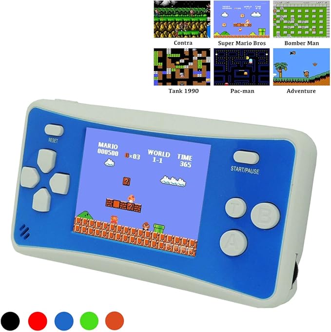 Kids Handheld Retro Games Console with 152 Retro Games, 2.5 Inch Colour