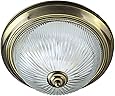 Traditional Antique Brass IP44 Bathroom Ceiling Light -4370: Amazon.co ...