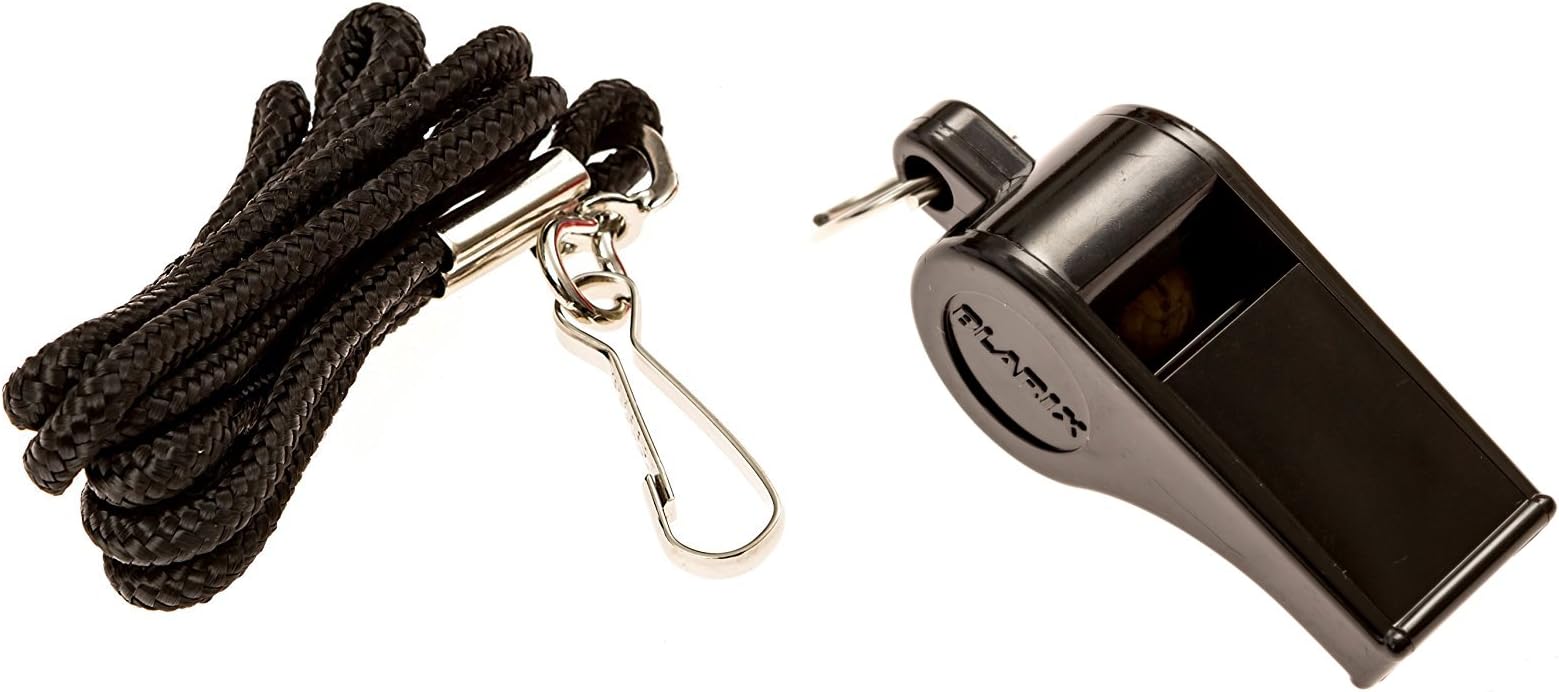 BLARIX Guard Pea Whistle and Lanyard