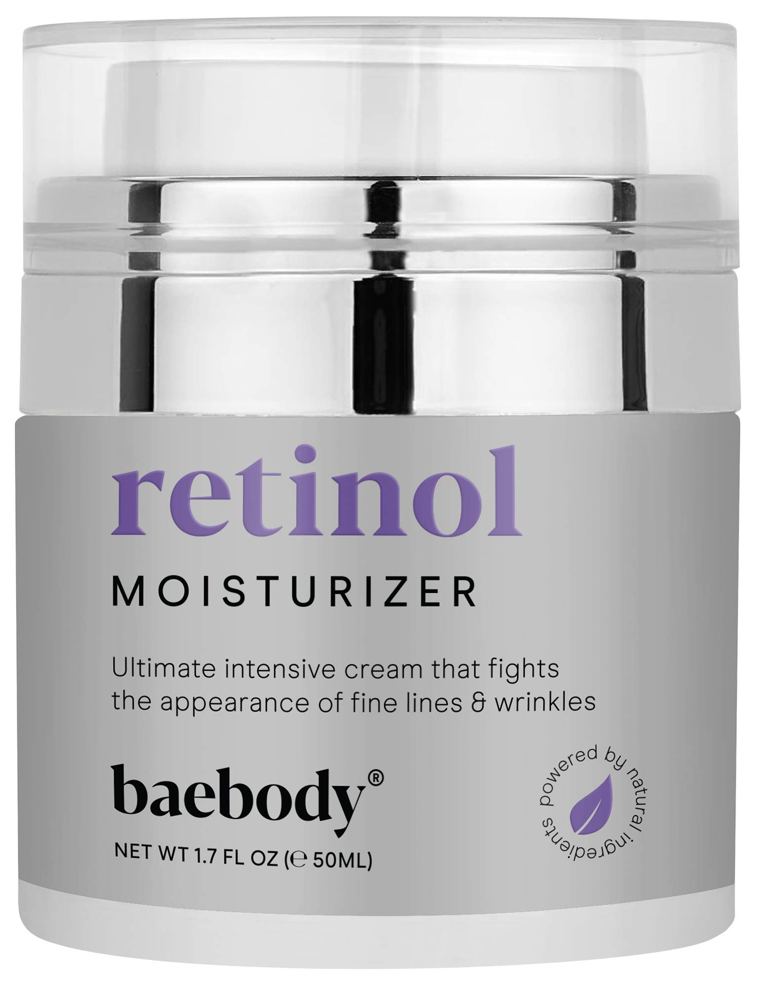 Baebody Retinol Moisturizer Cream for Face, Neck and Décolletage with