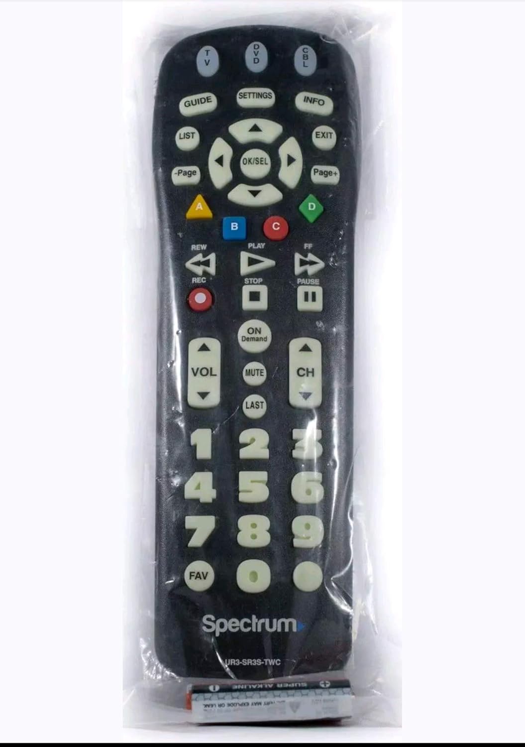 Amazon.com: Spectrum TV Remote Control 3 Types to Choose FromBackwards  Compatible with Time Warner, Brighthouse and Charter Cable Boxes (Pack of  One, ...
