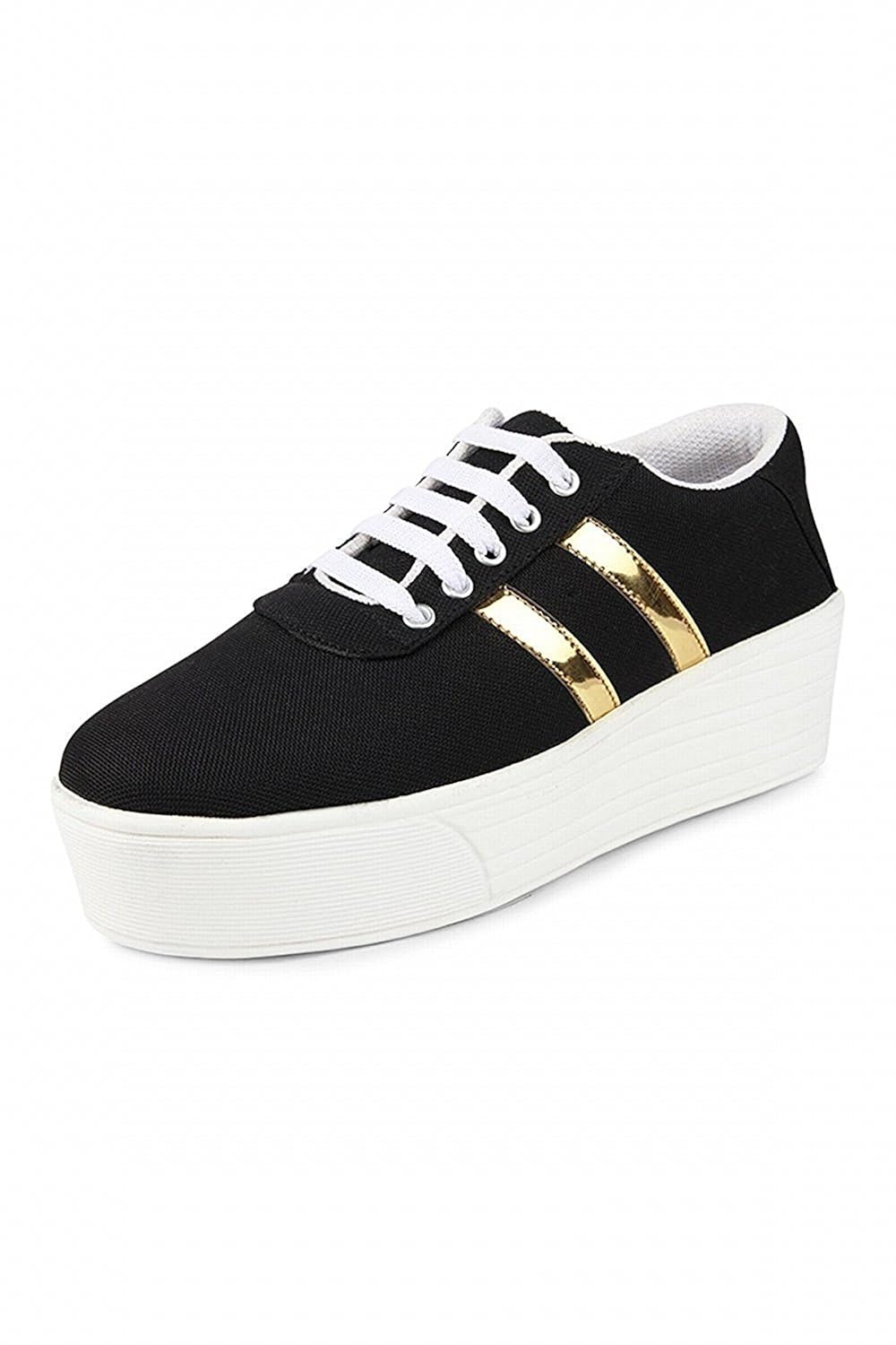 black colour casual shoes