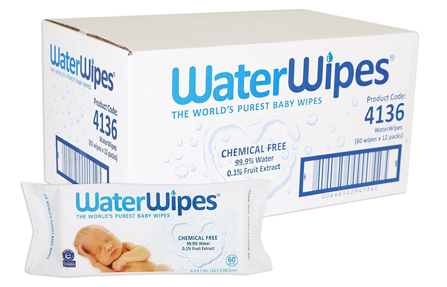 water wipes 12 x 60