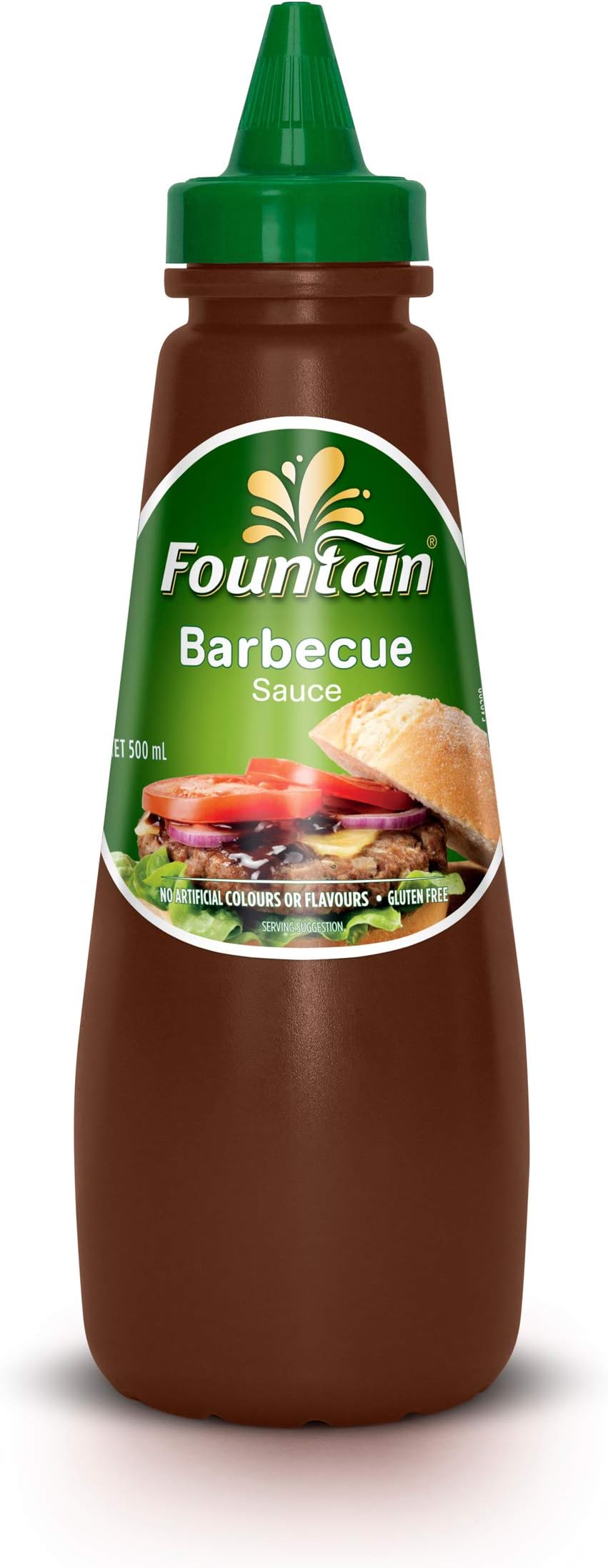 Fountain Sauce Squeeze Bbq 500ml