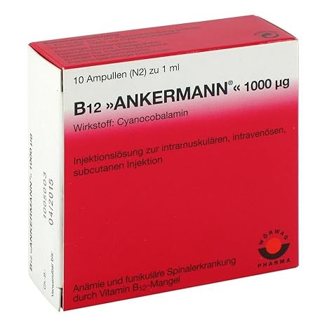 B12 Ankermann Injektionslösung Ampullen, 10 St.