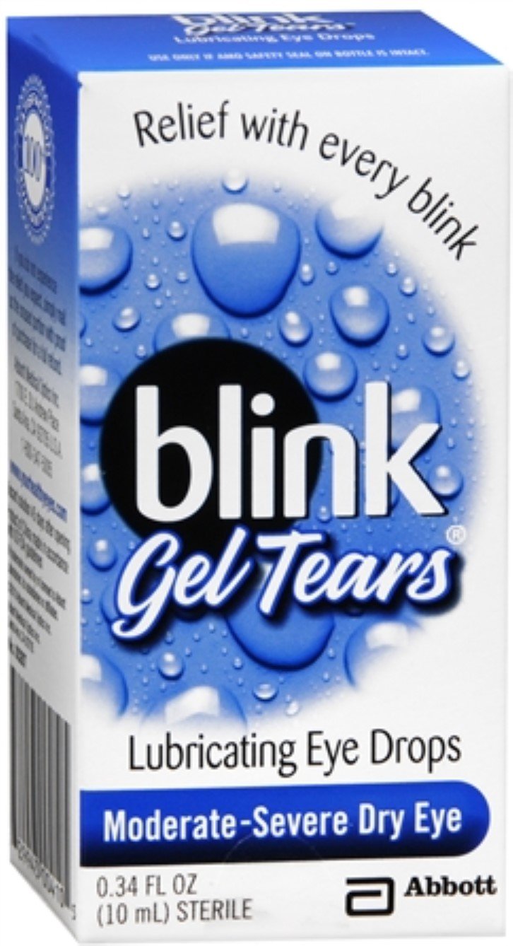 blink Gel Tears Lubricating Eye Drops 10 mL (Pack of 7