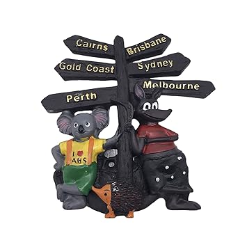 Buy Wedarego 3d Landmark Kangaroo Koala Australia Refrigerator