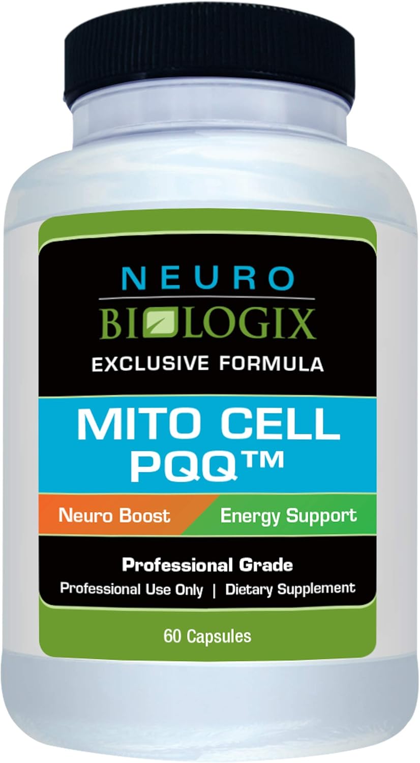 Neurobiologix Mito Cell PQQ Energy Supplements Enhanced Concentration