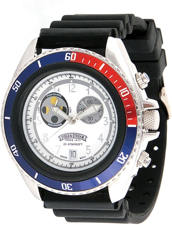 Field & Stream Men's F186GWSKT Ocean Angler Black Rubber