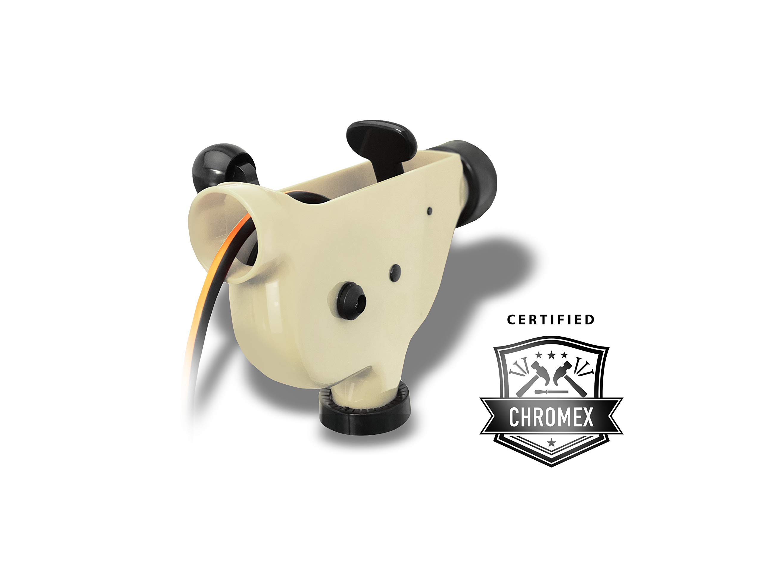 Extension Cord Reel Winder with 2 Fixed and 1 Swivel Wall Mount