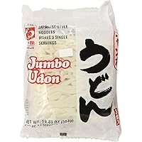 Myojo Jumbo Udon Noodles, No Soup, 19.89 Ounce