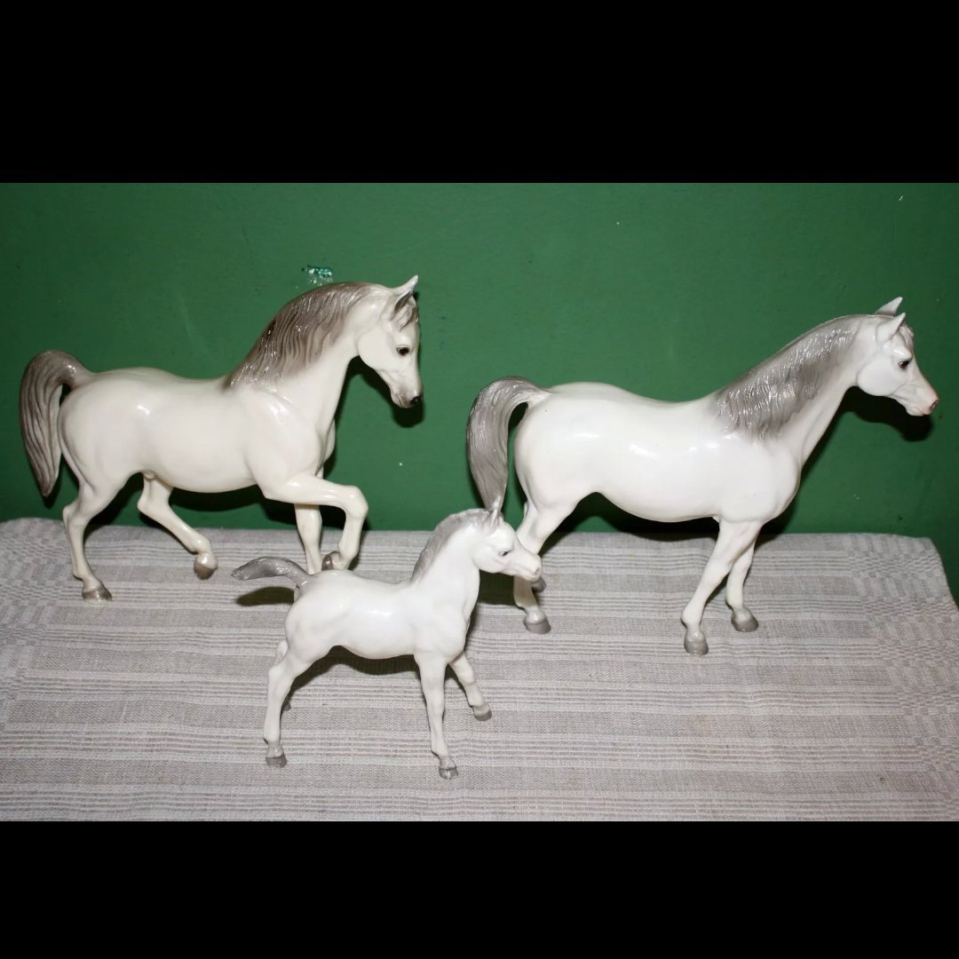 Breyer horse vintage family Arabian set Handmade