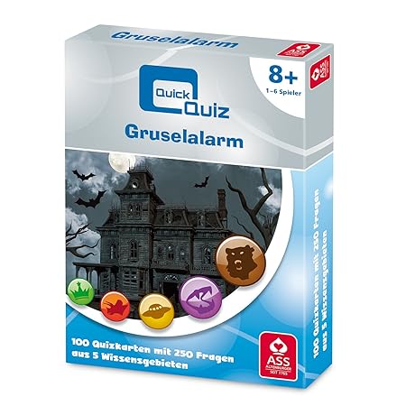 ASS Altenburger 22509666 - Quick Quiz, Gruselalarm
