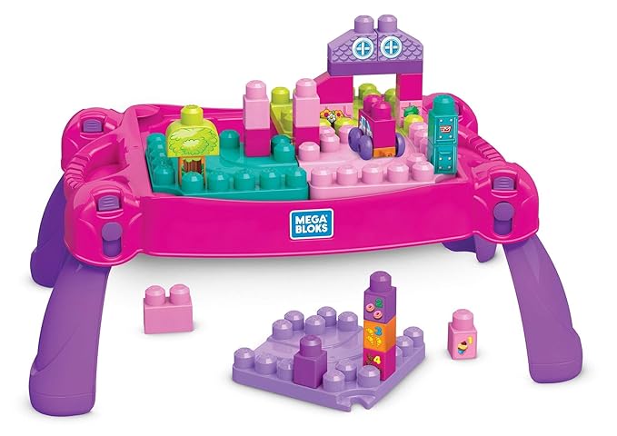 Mega Bloks FFG22 Bausteine Spieltisch, Mehrfarbig