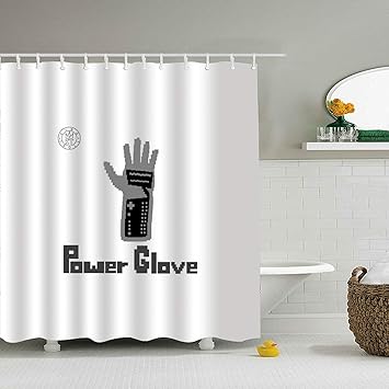 Amazon Com Caixxi Concise Decoration Shower Curtain Power Glove