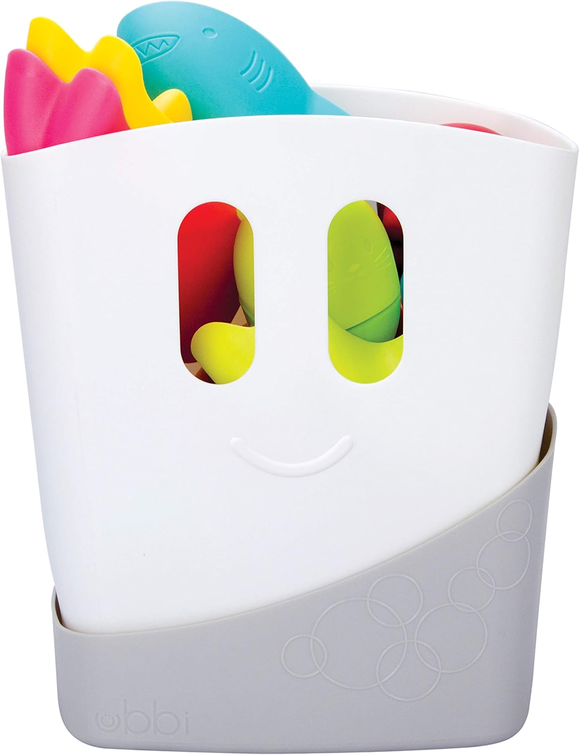 Ubbi Freestanding Bath Toy Organizer Bath Caddy with Removable Drying