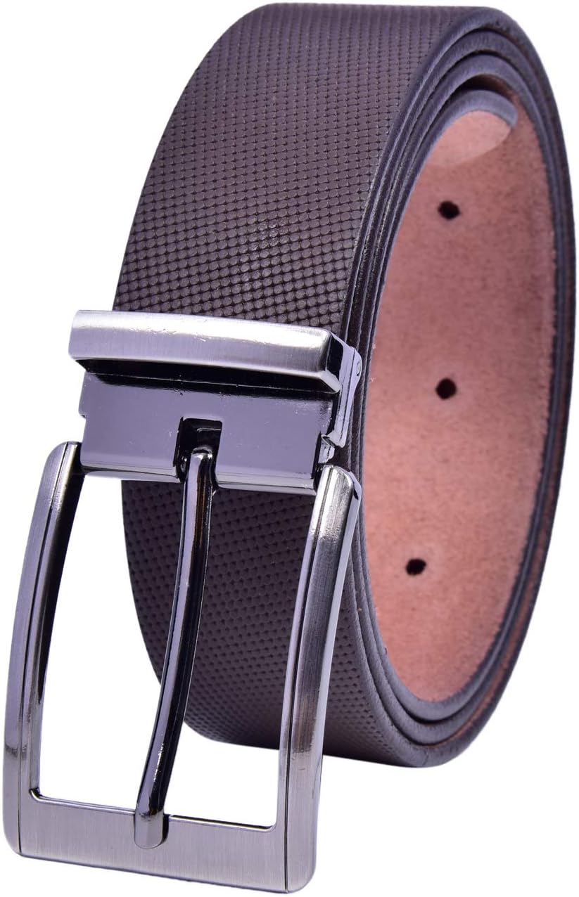 KAEZRI |Mens/Gents/Boys| Genuine Original Leather Belt | Formal/Casual | Black/Brown/Tan Colour | 28 to 44 Sizes | 2 Year Warranty