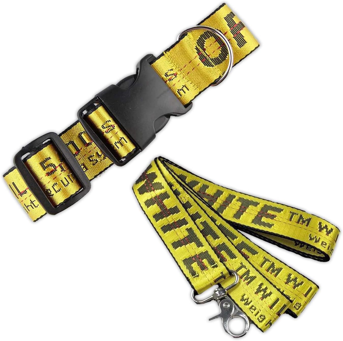 off white belt for dogs