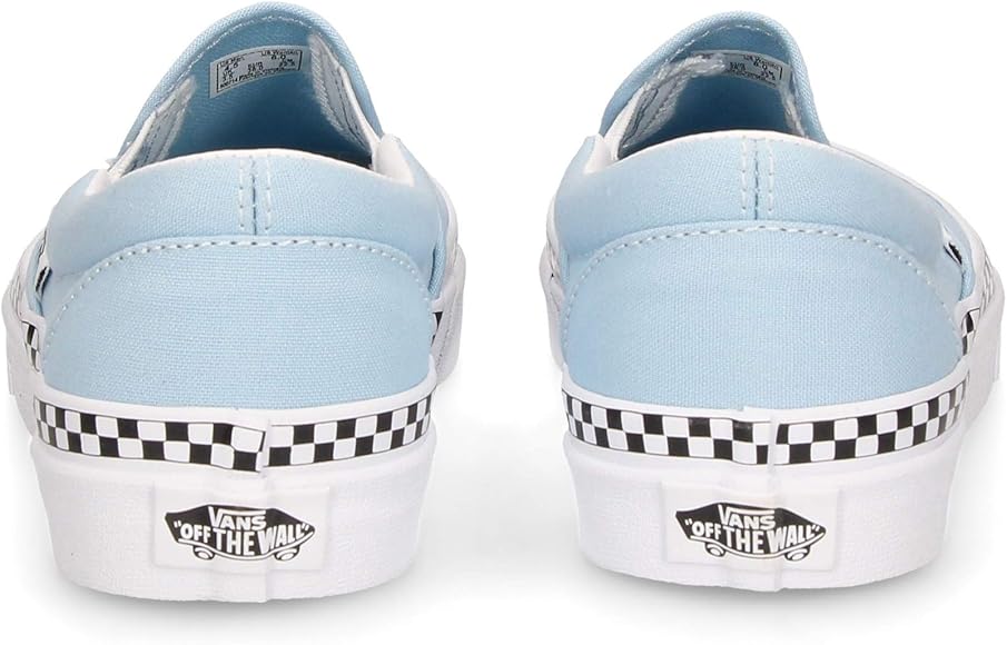 foxing blue and white vans