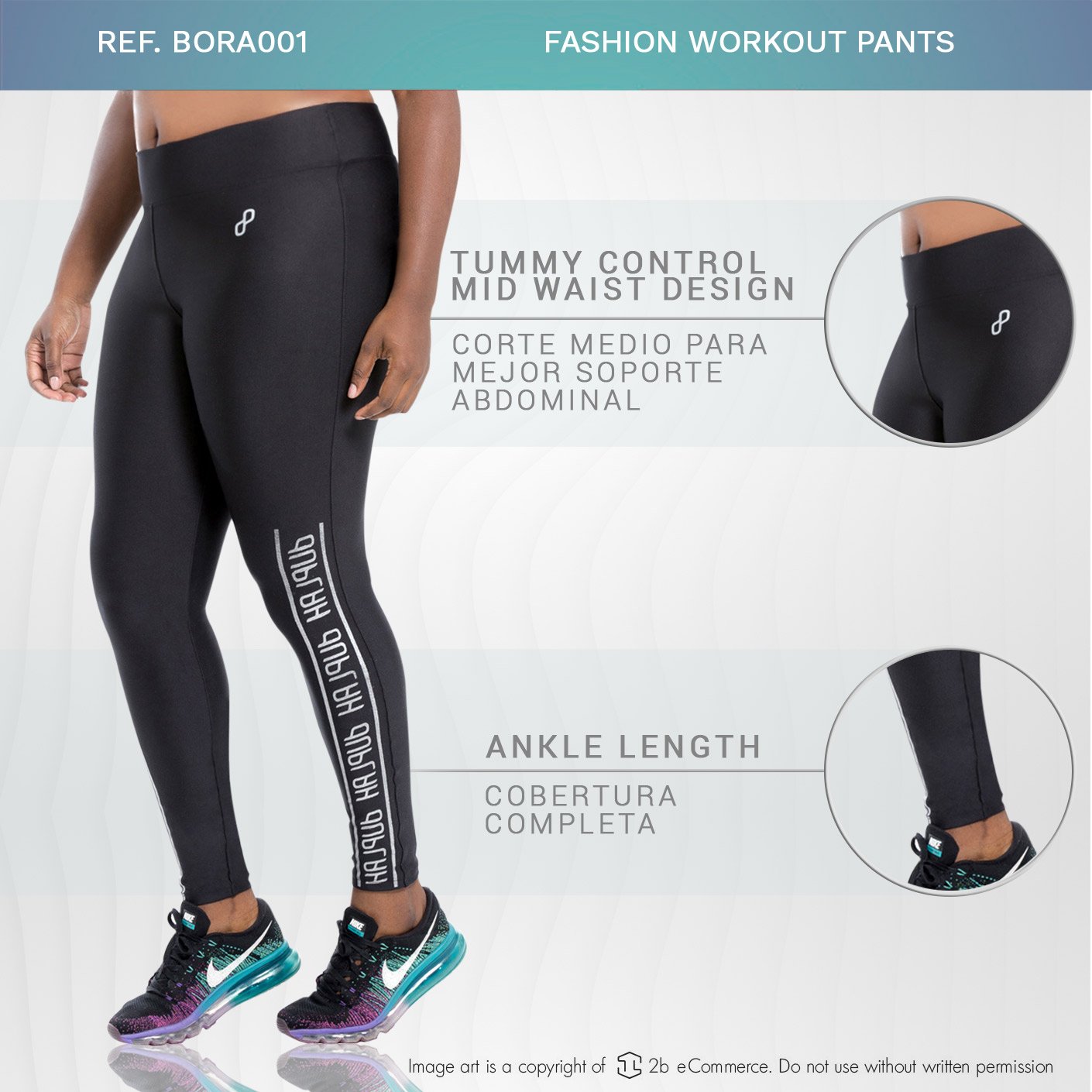 Duplah Bora Bora Womens Fashion Workout Pants Plus Size ...