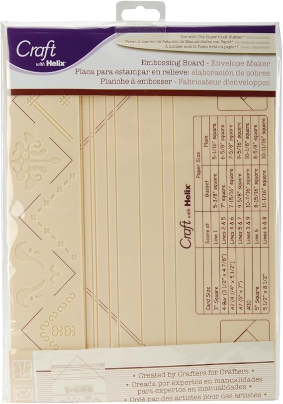 Embossing Board Envelope Maker