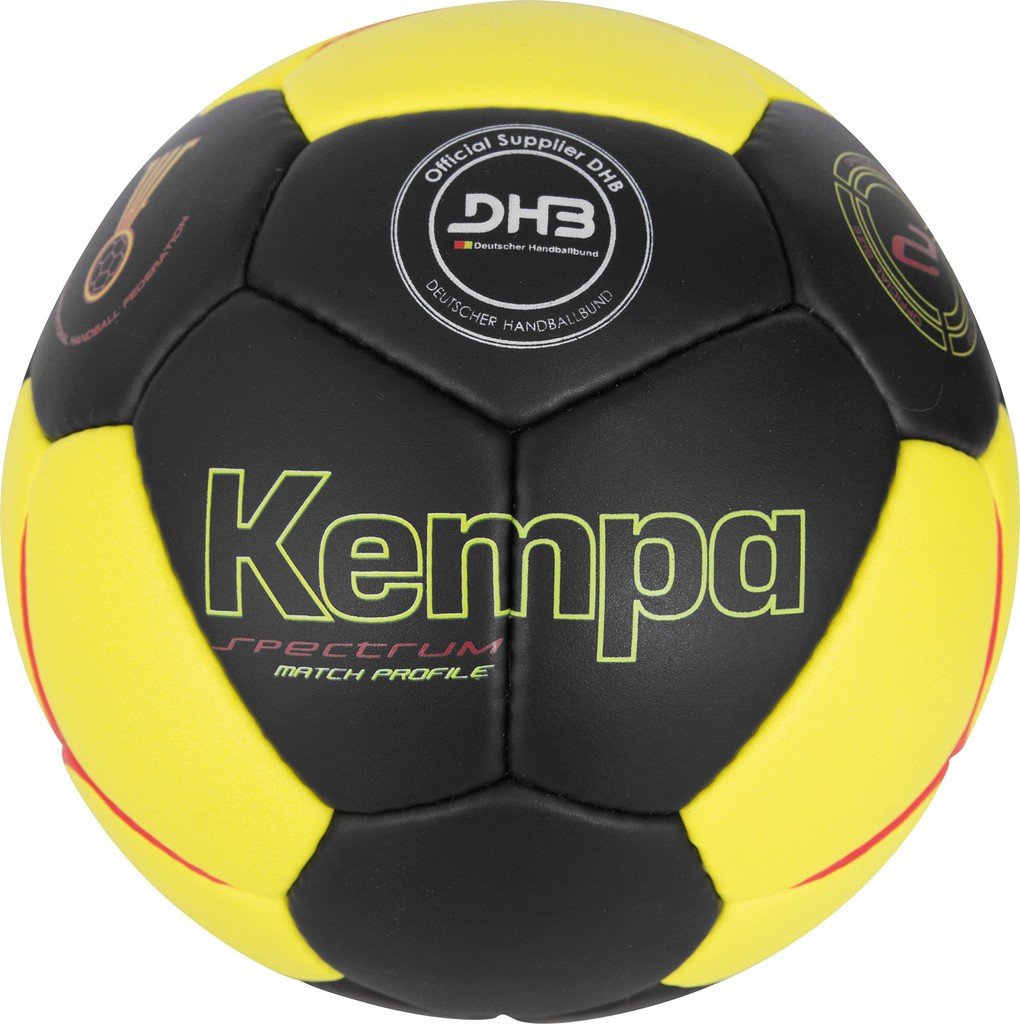 Kempa Bola Spectrum DHB, Todo el año, Color Negro - Schwarz/Gelb ...