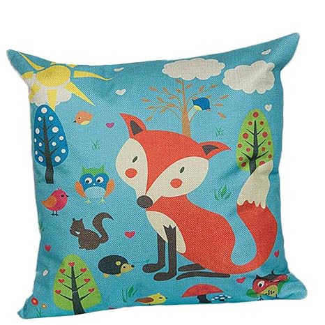 serliy Fuchs Weich Taille Wurf Flauschige kissenbezüge kissenhüllen Spannbettlaken Hause sofakissenbezug günstige schöne Mode