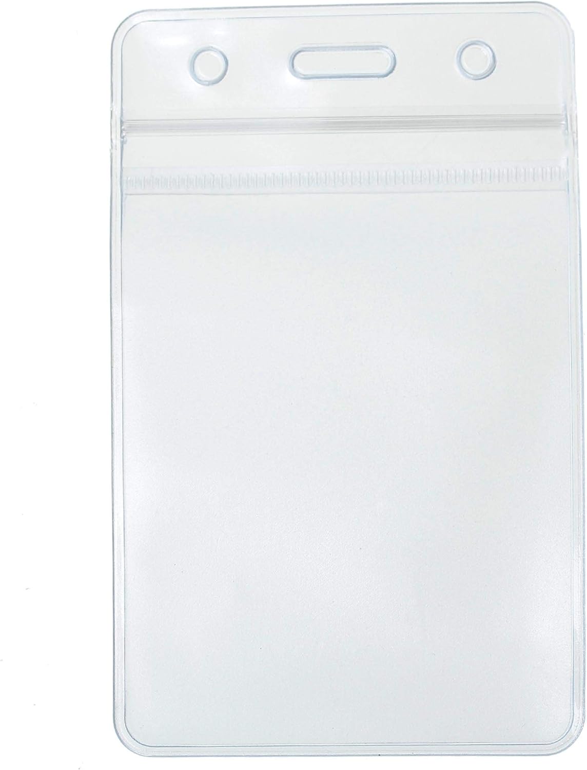 CKB Show Clear Vertical Badge Holder, Pack of 10