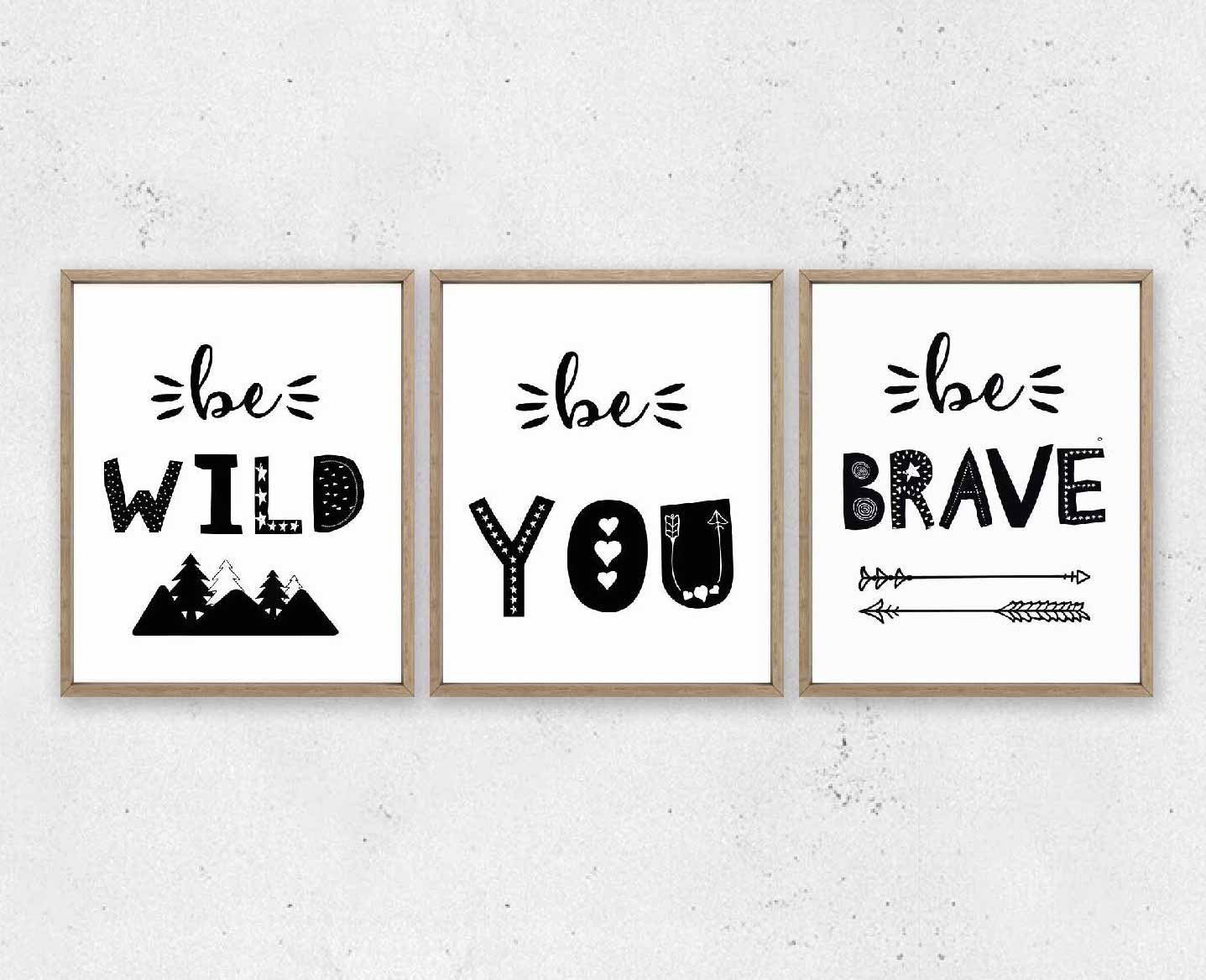 nordic nursery prints