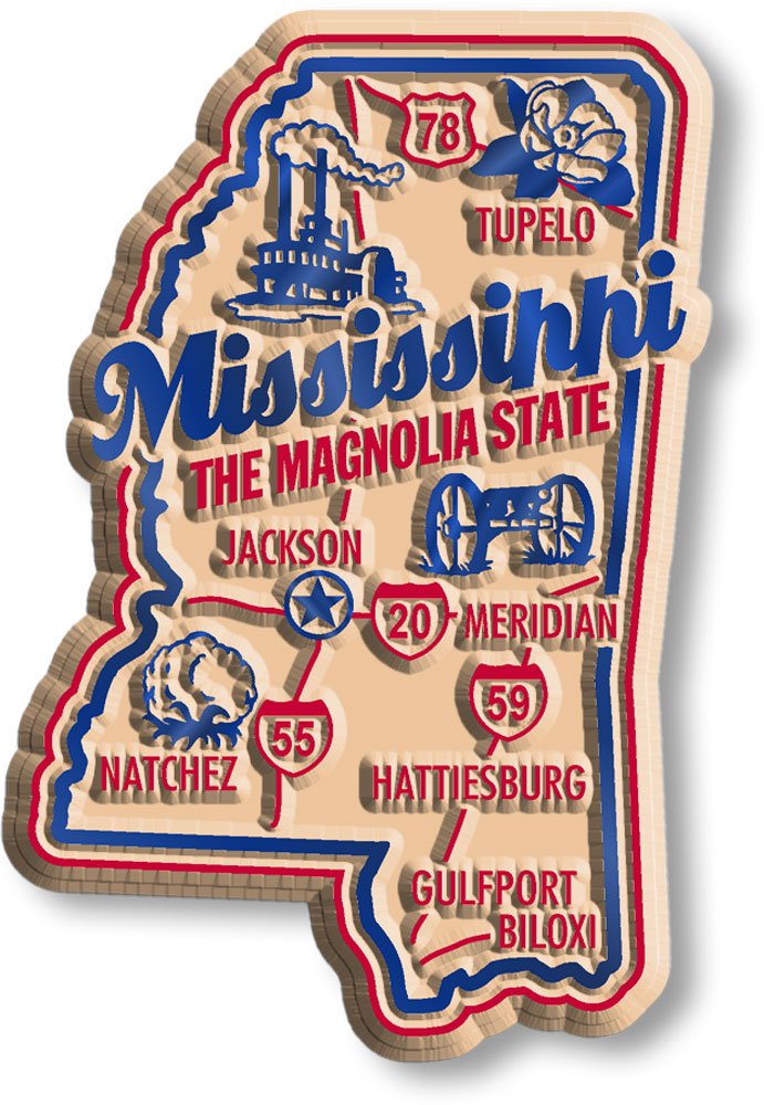 Best Refrigerator Magnet For Mississippi
