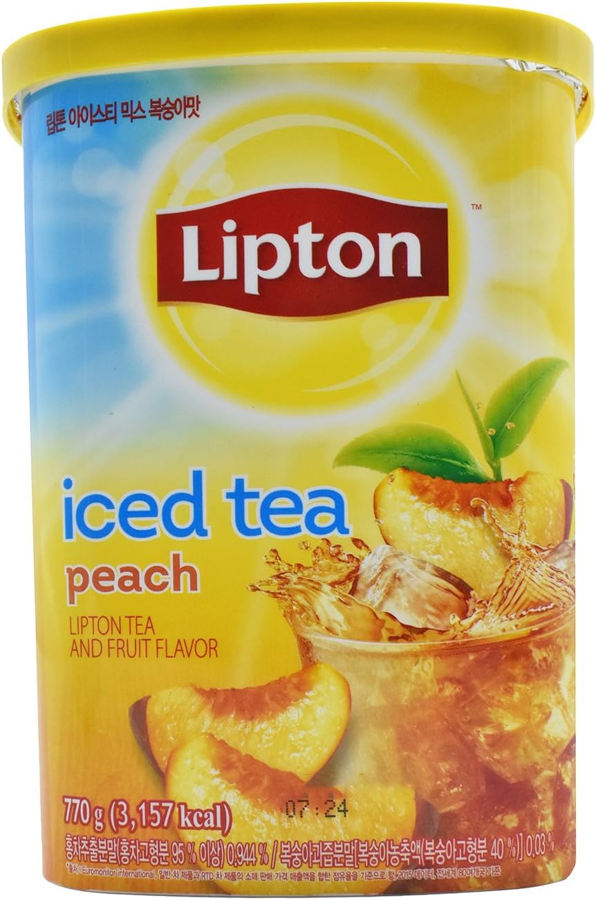 SHOPNJAZZ Lipton Iced Tea Peach Tea and Fruit Flavour (770 g)