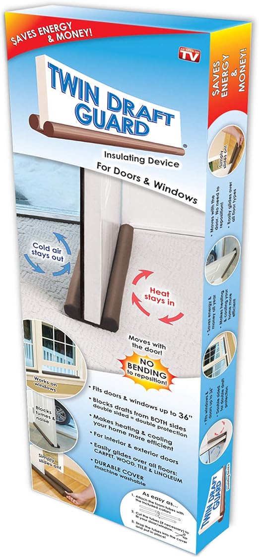 Amazon Com Original Twin Draft Guard Door Draft Stopper Year