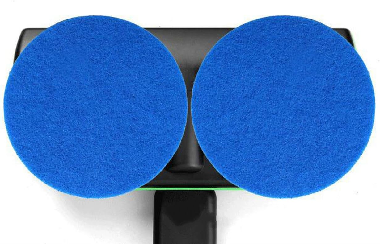 ZKO Spin Maid Sweeper Cloth Head Green Cloth rag Cloth Set Blue Waxed Cloth