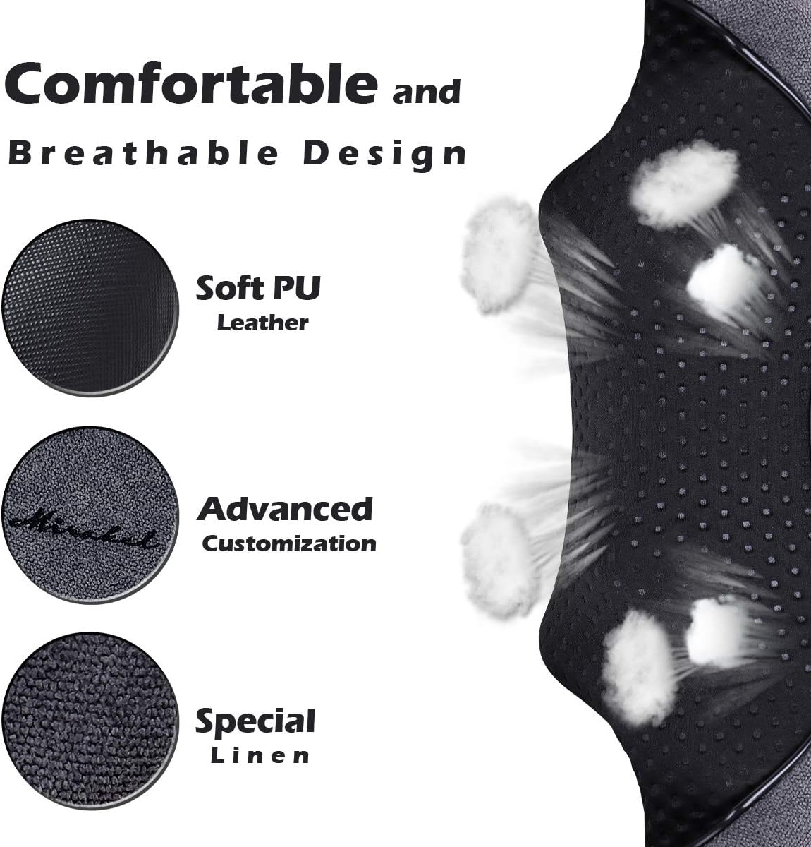 Back Massager, Shiatsu Back Neck Massager with Heat, Electric Shoulder Massager, Kneading Massage Pillow for Neck, Back, Shoulder, Foot, Leg, Muscle Pain Relief, Home,Office,Car Use - Christmas Gifts: Health & Personal Care
