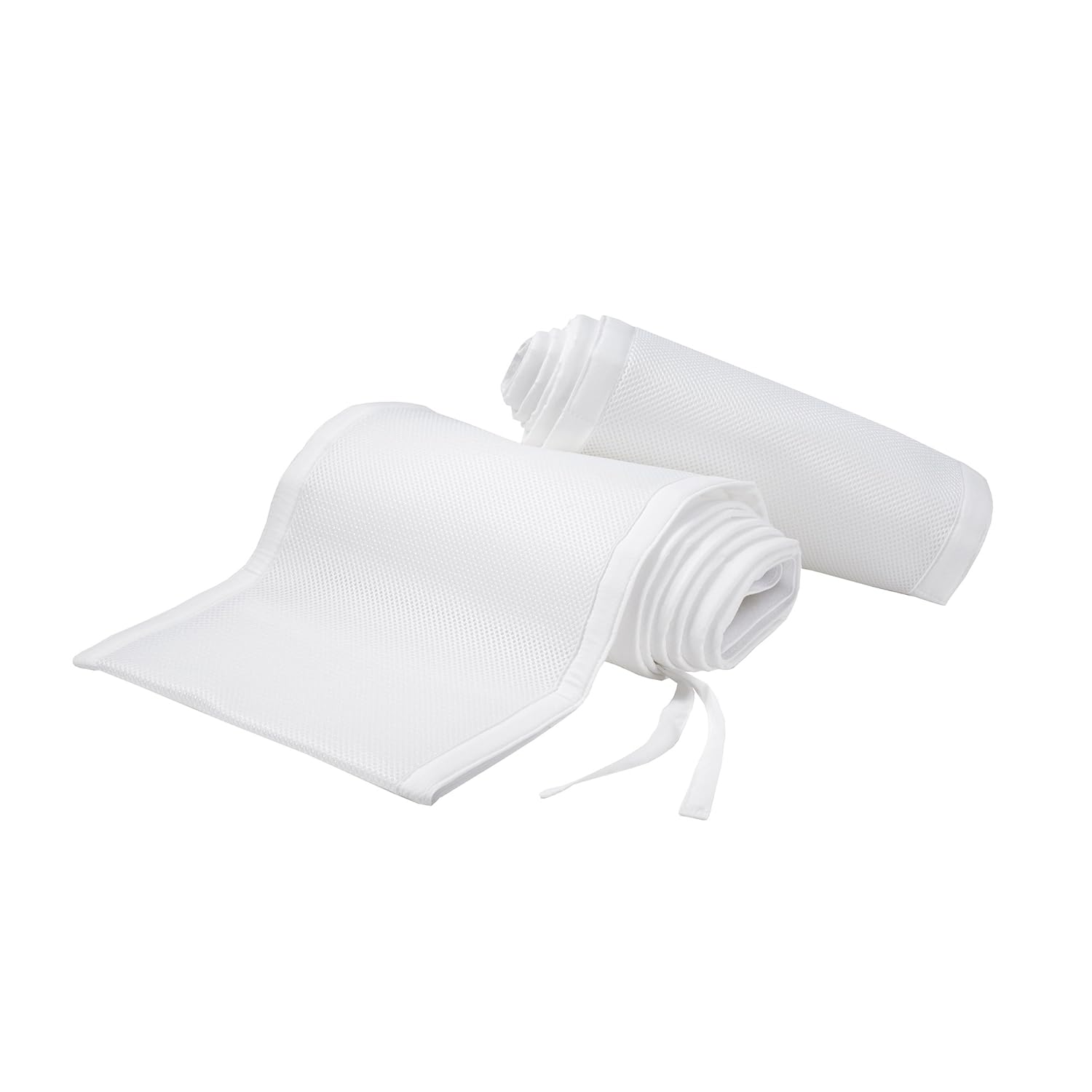 BreathableBaby Classic Breathable Mesh Crib Liner - White : Crib Bumpers : Baby