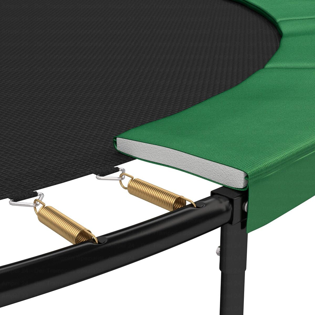 Trampolin Sicherheitsnetz 366cm - Innenliegend Mit Reißverschluss, UV-beständig