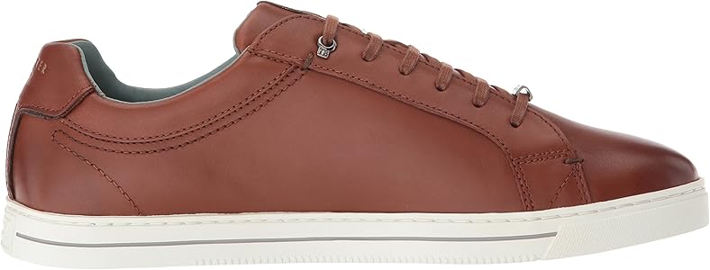 ted baker thawne burnished leather trainers