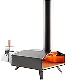 Uuni 3 Portable Wood Pellet Pizza Oven W/ Stone and Peel, Stainless Steel