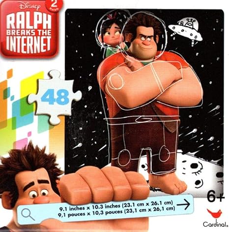 Amazon Co Jp ディズニー ラルフブレイクス ザ インターネット 48ピース ジグソーパズル V2 ホーム キッチン