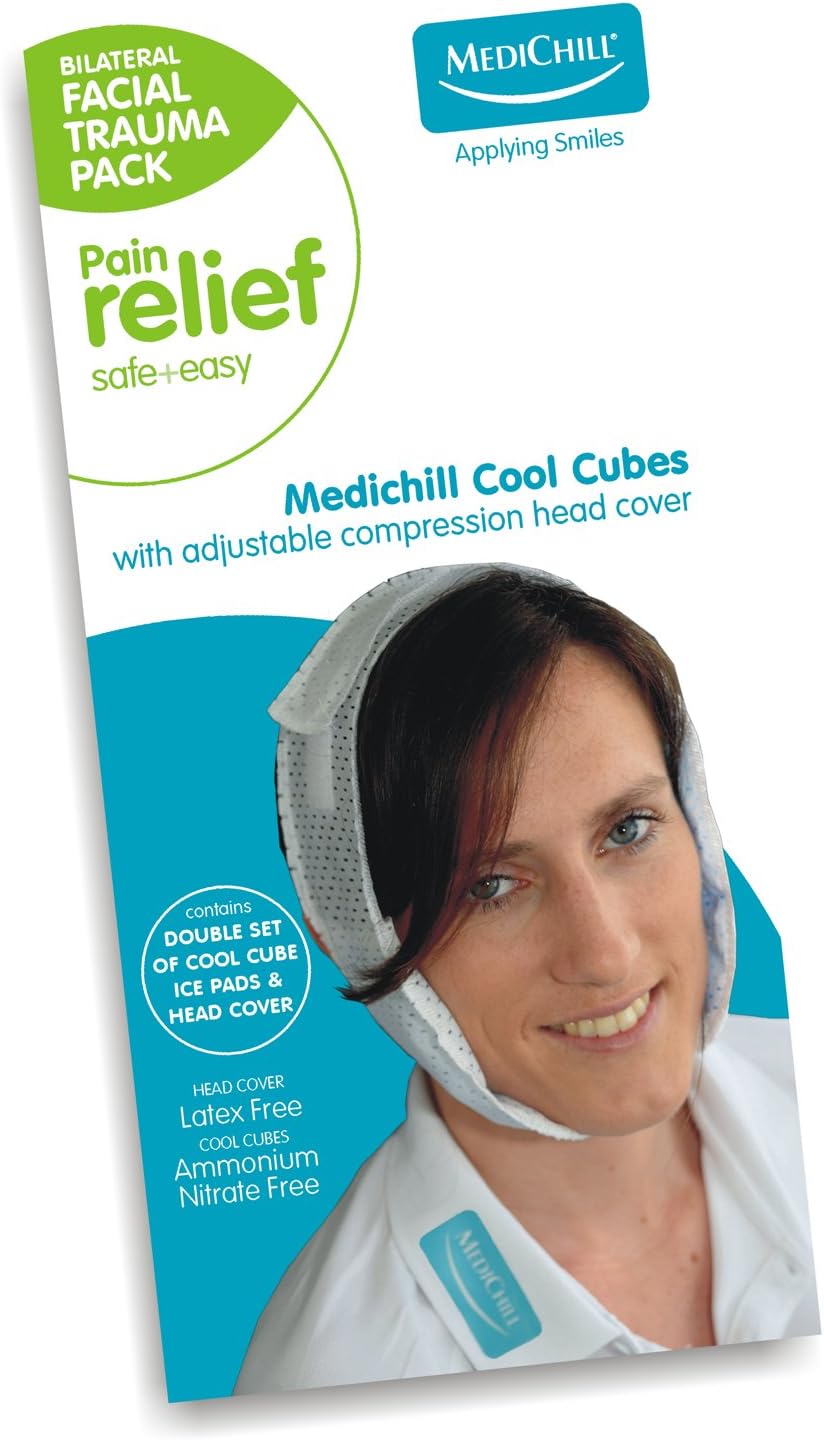 Medichill Cool Cubes Facial Trauma Ice Pack Health
