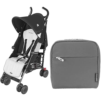 maclaren quest stroller black silver