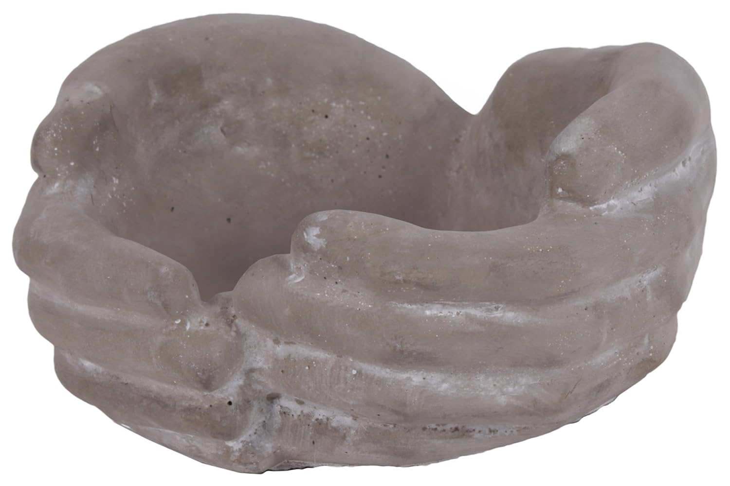 Urban Trends Cement Hand Bird Feeder Concrete Finish Gray Amazon