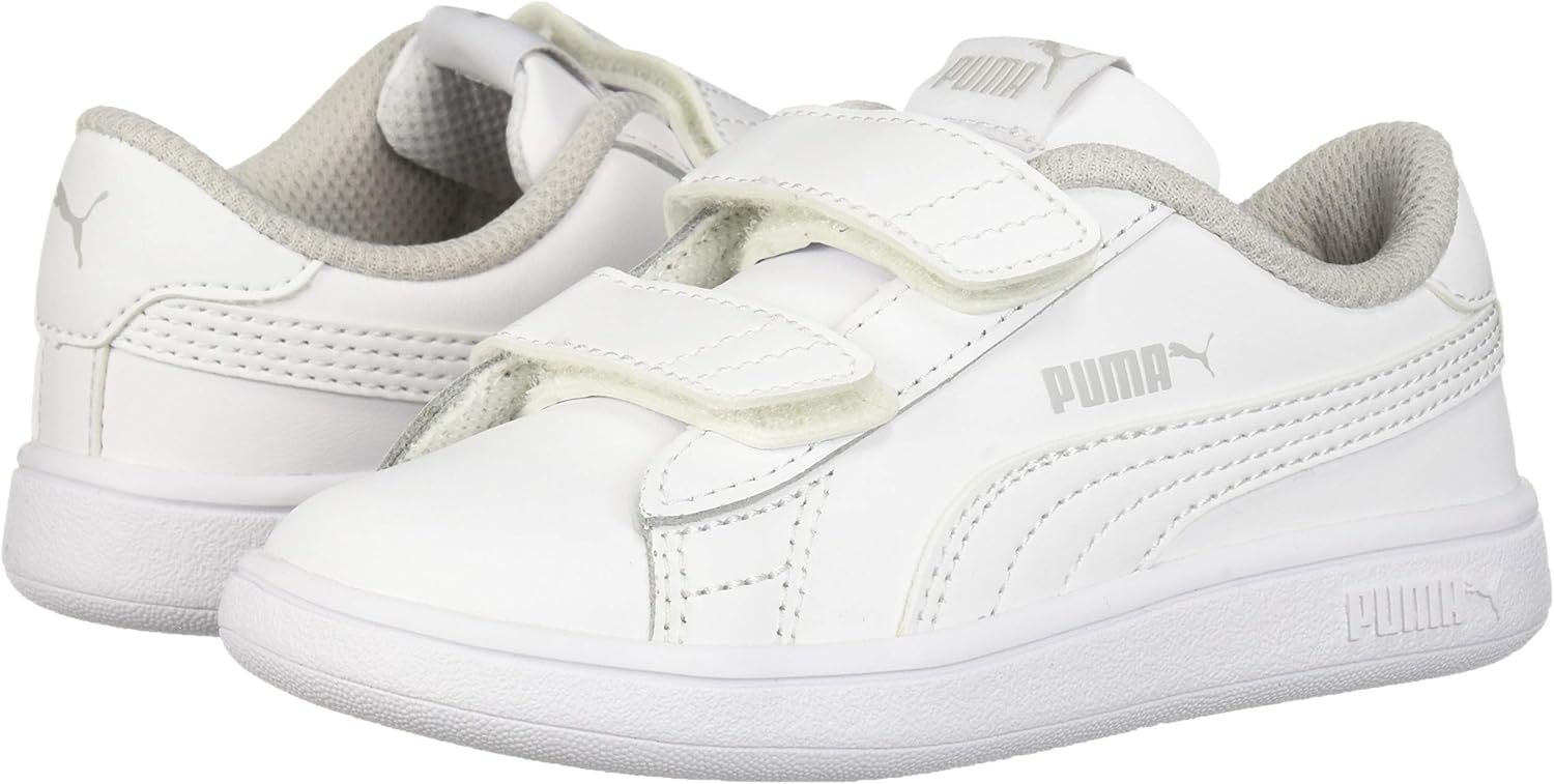  | PUMA Unisex Kids' Smash V2 Velcro Sneaker | Sneakers