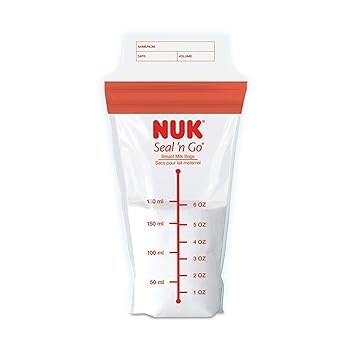 nuk breast milk storage containers