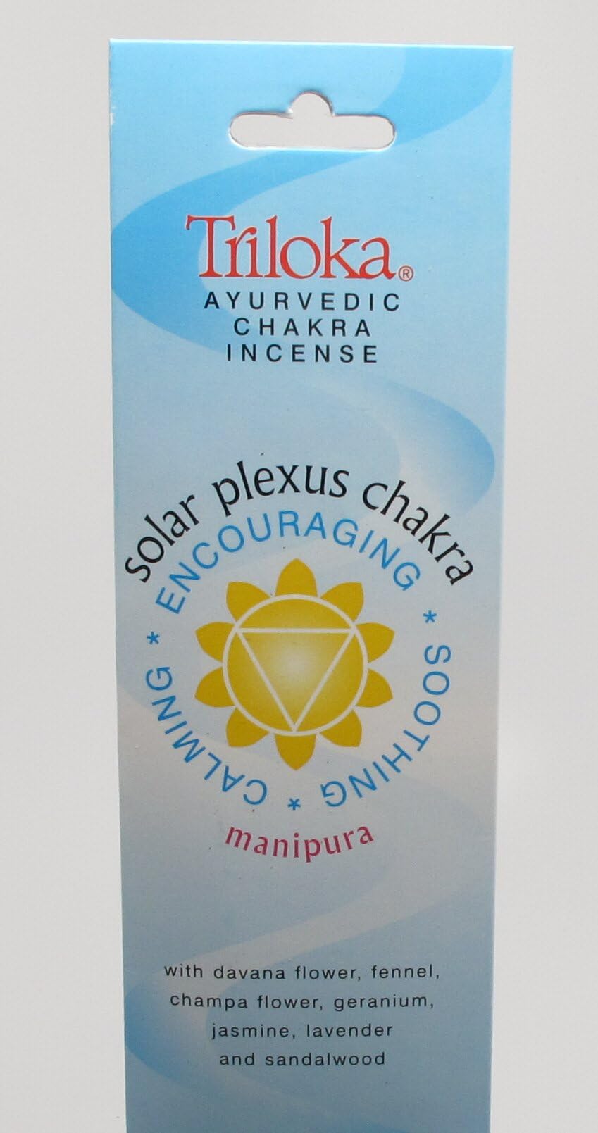 TrilokaIncense Solar Plexus Chakra, 10 CT