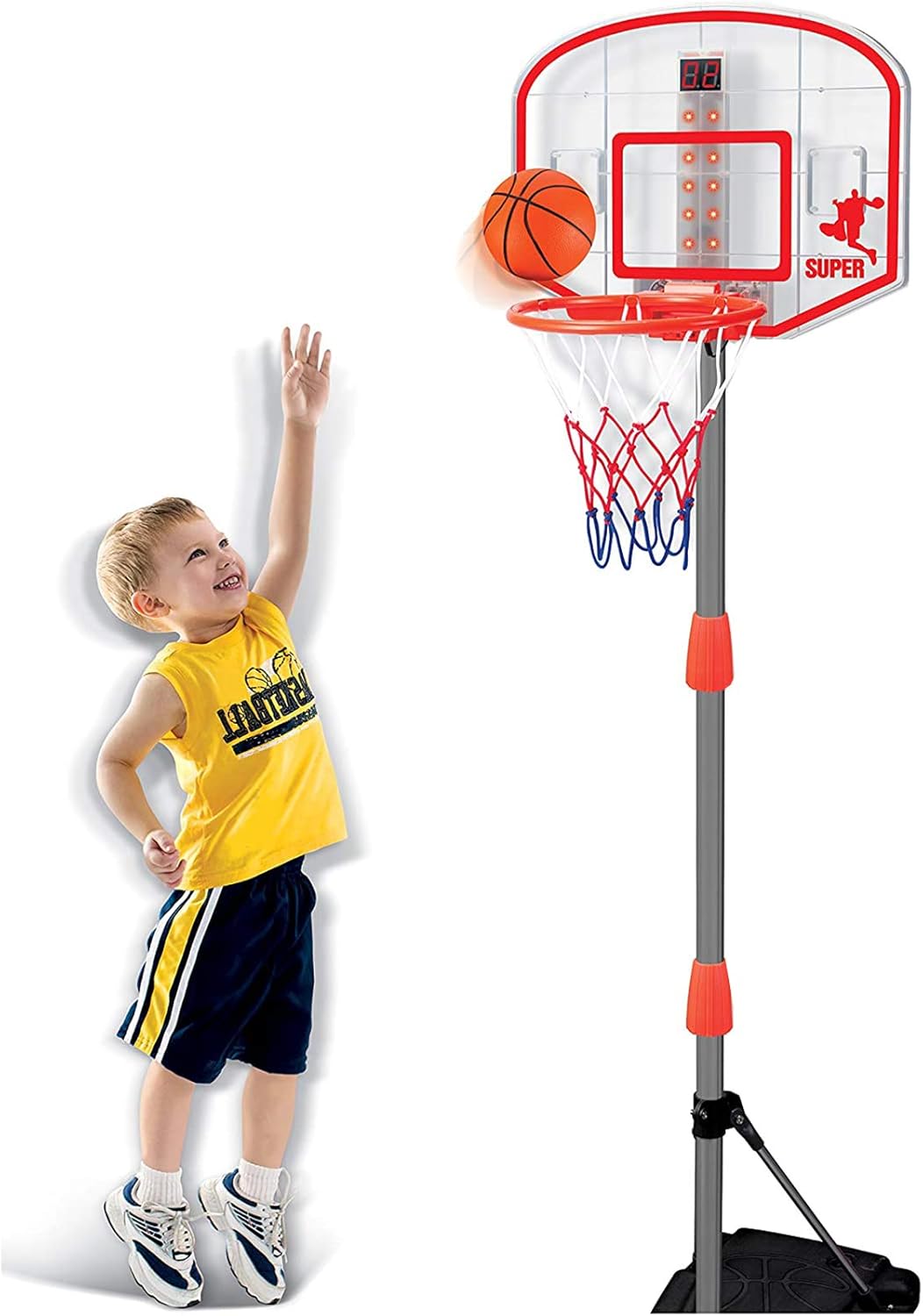 electronic basketball hoop