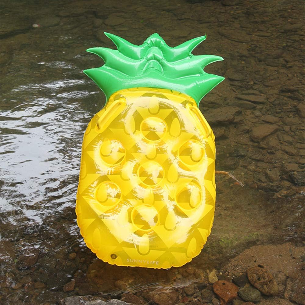 CCYY Inflatable Pineapple Pool Float Raft Large Outdoor